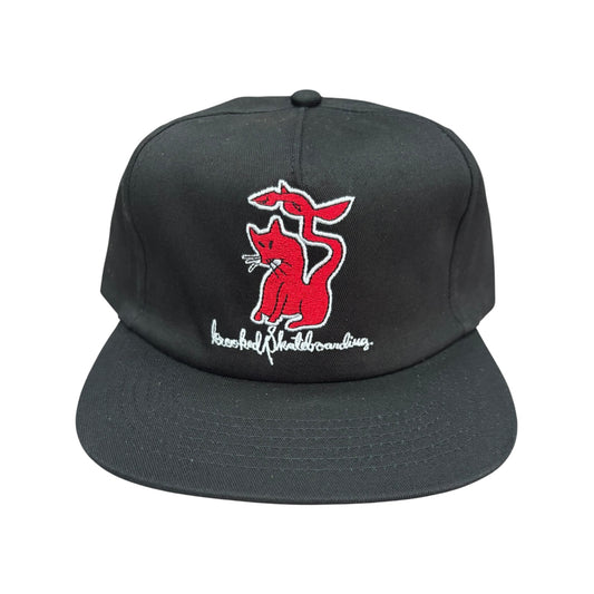 Krooked Cat Serpent Hat- Black
