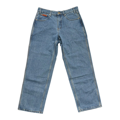 Butter Relaxed Denim Jeans- Washed Indigo