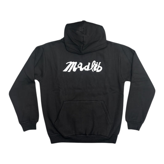 Butter X Madlib Pullover Hood- Black