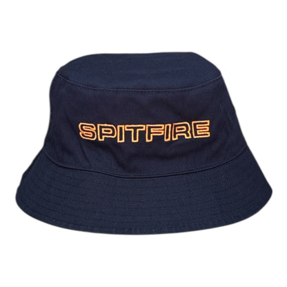 Spitfire Classic 87 Reversible Bucket Hat- Navvy/Reflective Silver