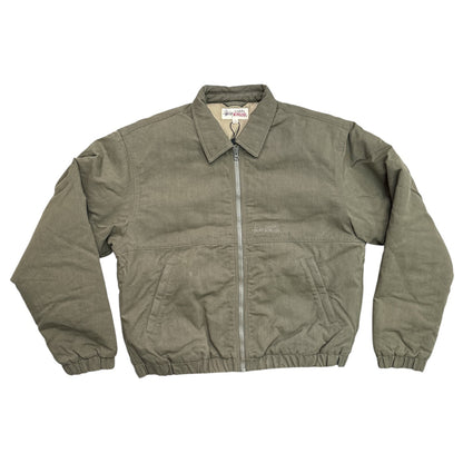 Stussy Nyco Collared Work Jacket- Green