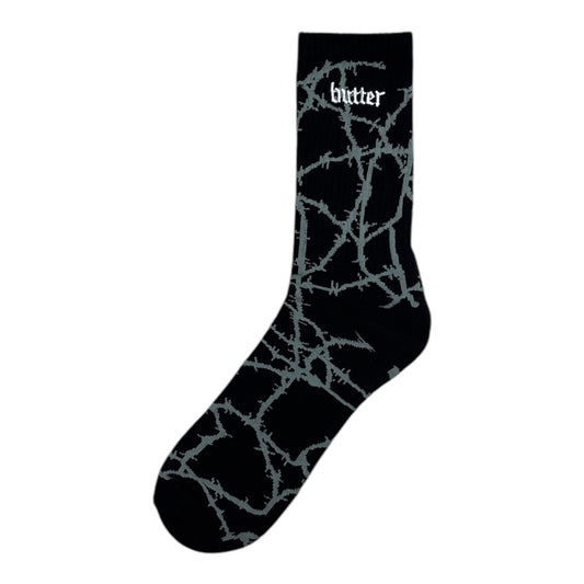 Butter Wired Socks- Charcoal