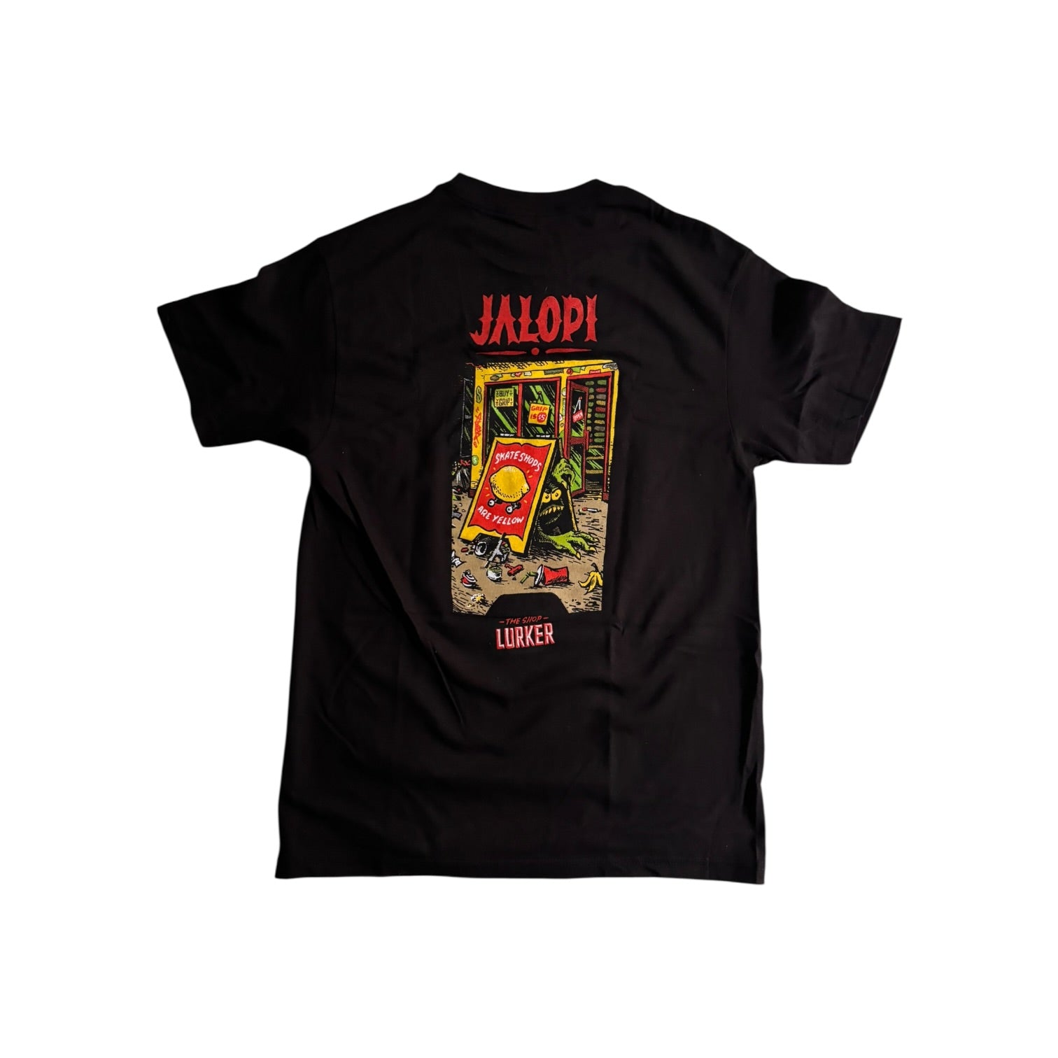 Anti Hero Shop Lurker Tee- Black