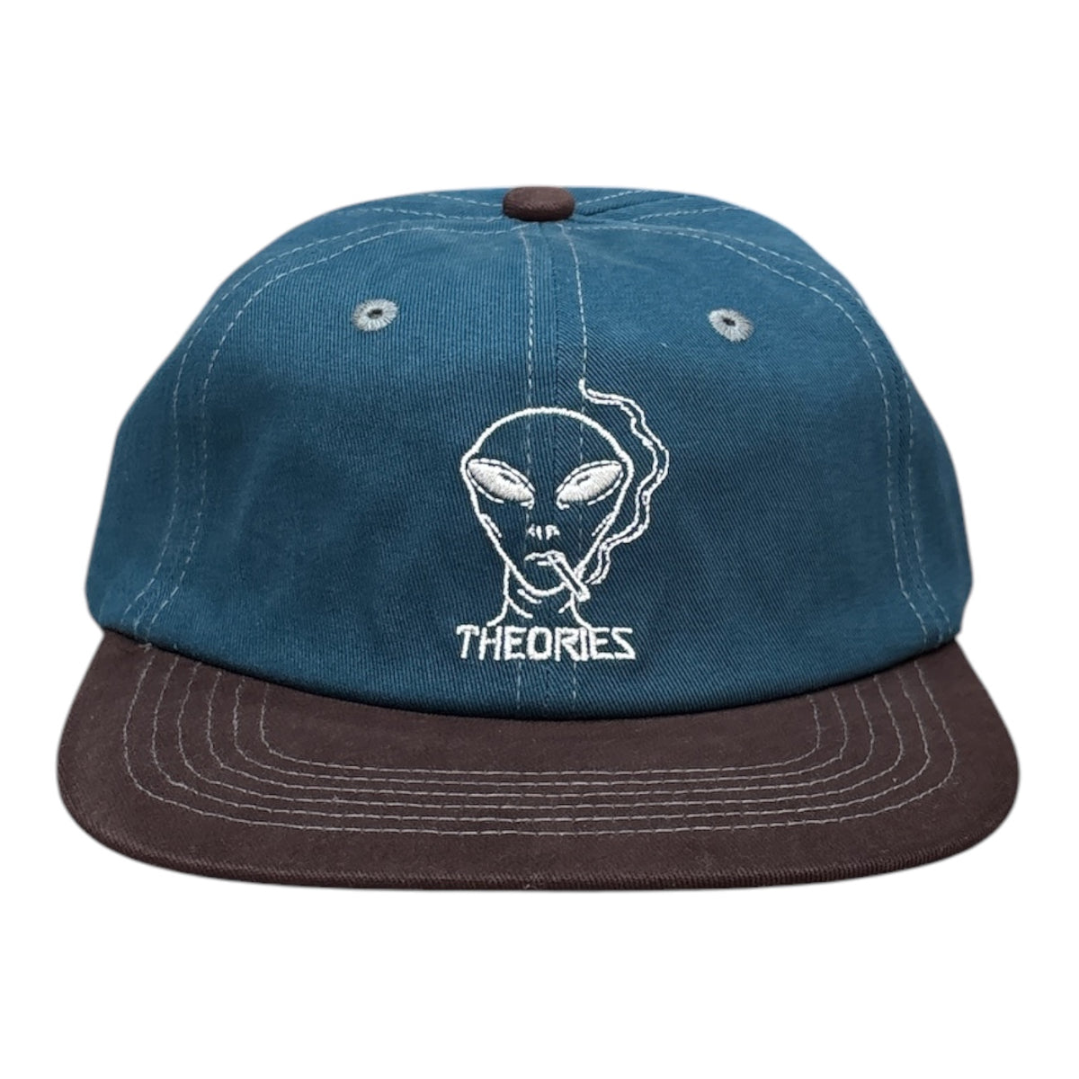 Theories Outer Space Snapback- Blue/Mahogany