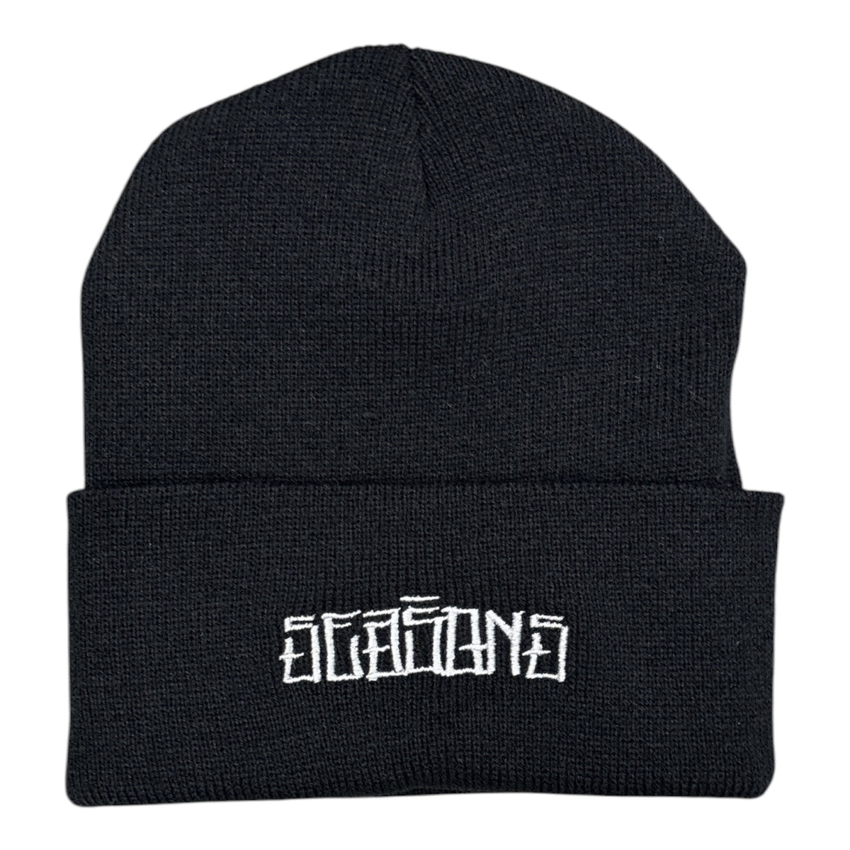 Seasons Tight Knit Stain S Beanie- Black
