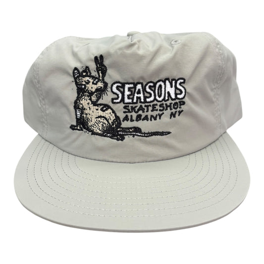 Seasons Rat Hat- Light Grey