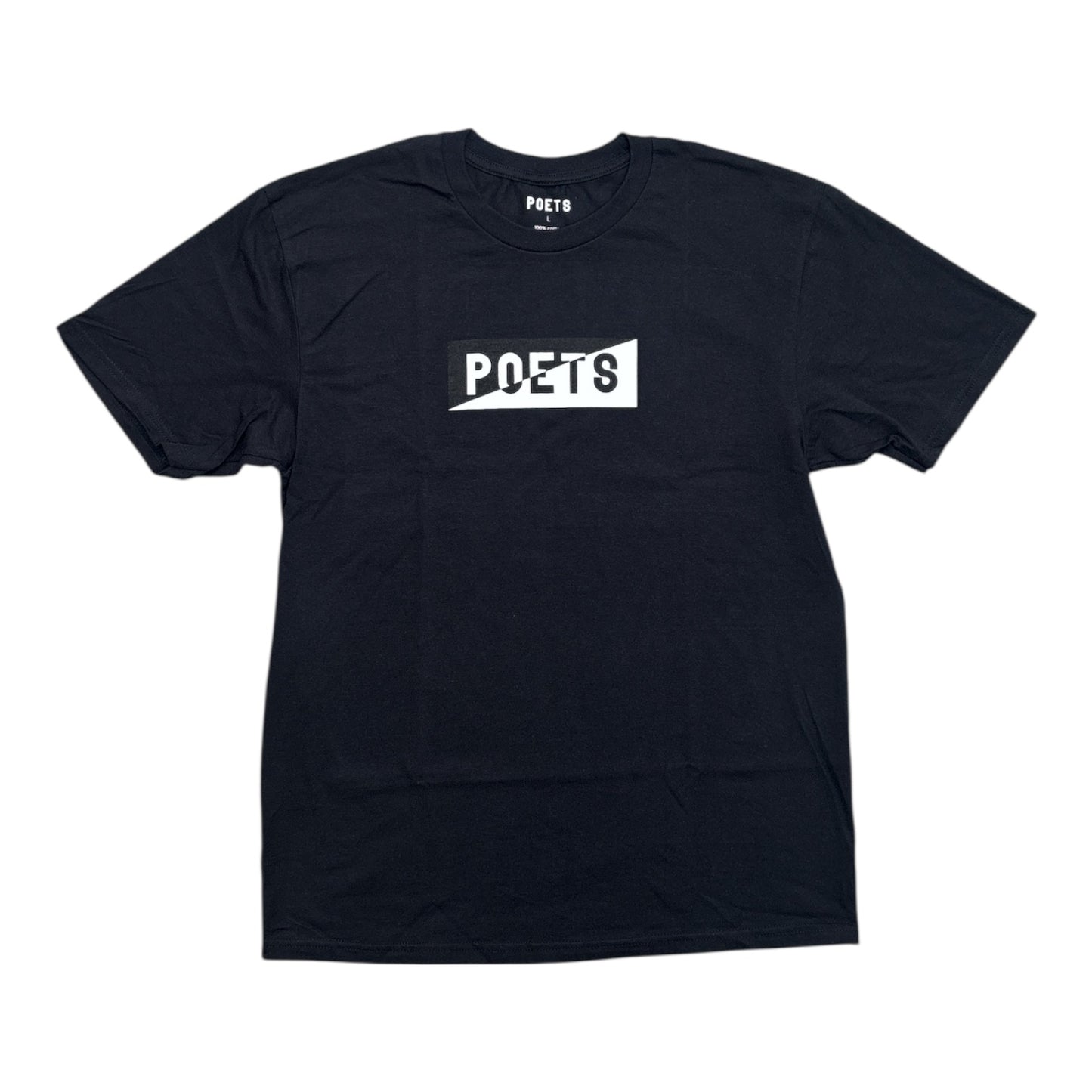 Poets Cinzano Tee- Black