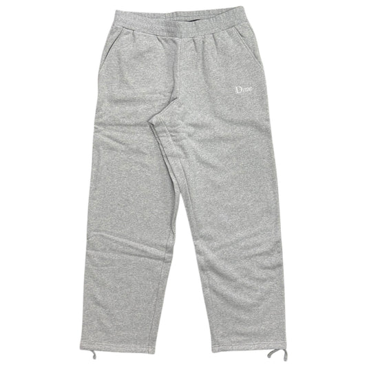 Dime Classic Small Logo Sweatpants- Heather Gray