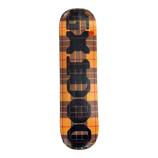 GX1000 OG Logo Tartan Yellow Deck- 8.25