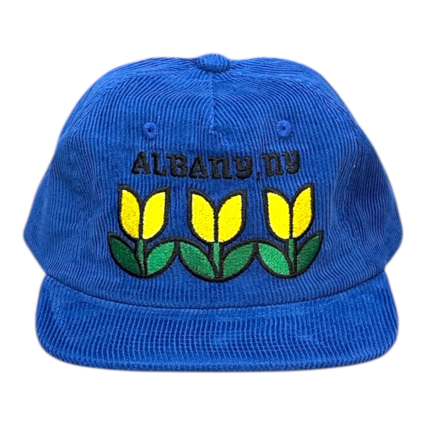 Hemstitch Mill Albany Tulips Hat- Deep Royal
