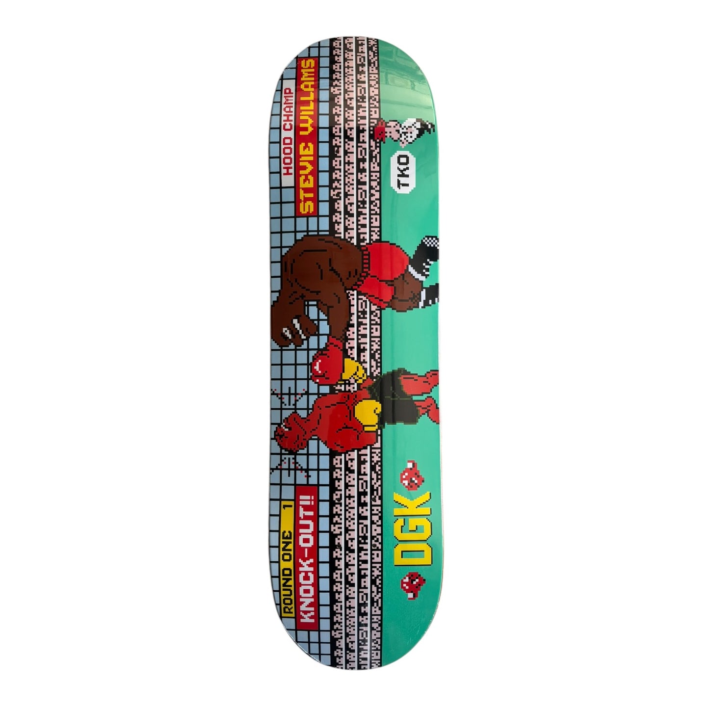 DGK 8-Bit TKO Stevie Deck- 8.25