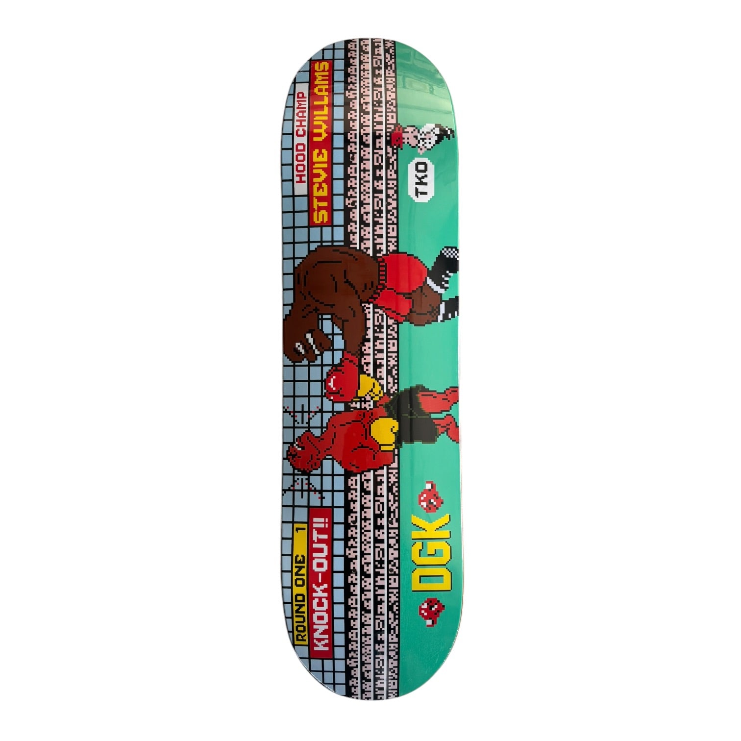 DGK 8-Bit TKO Stevie Deck- 8.25