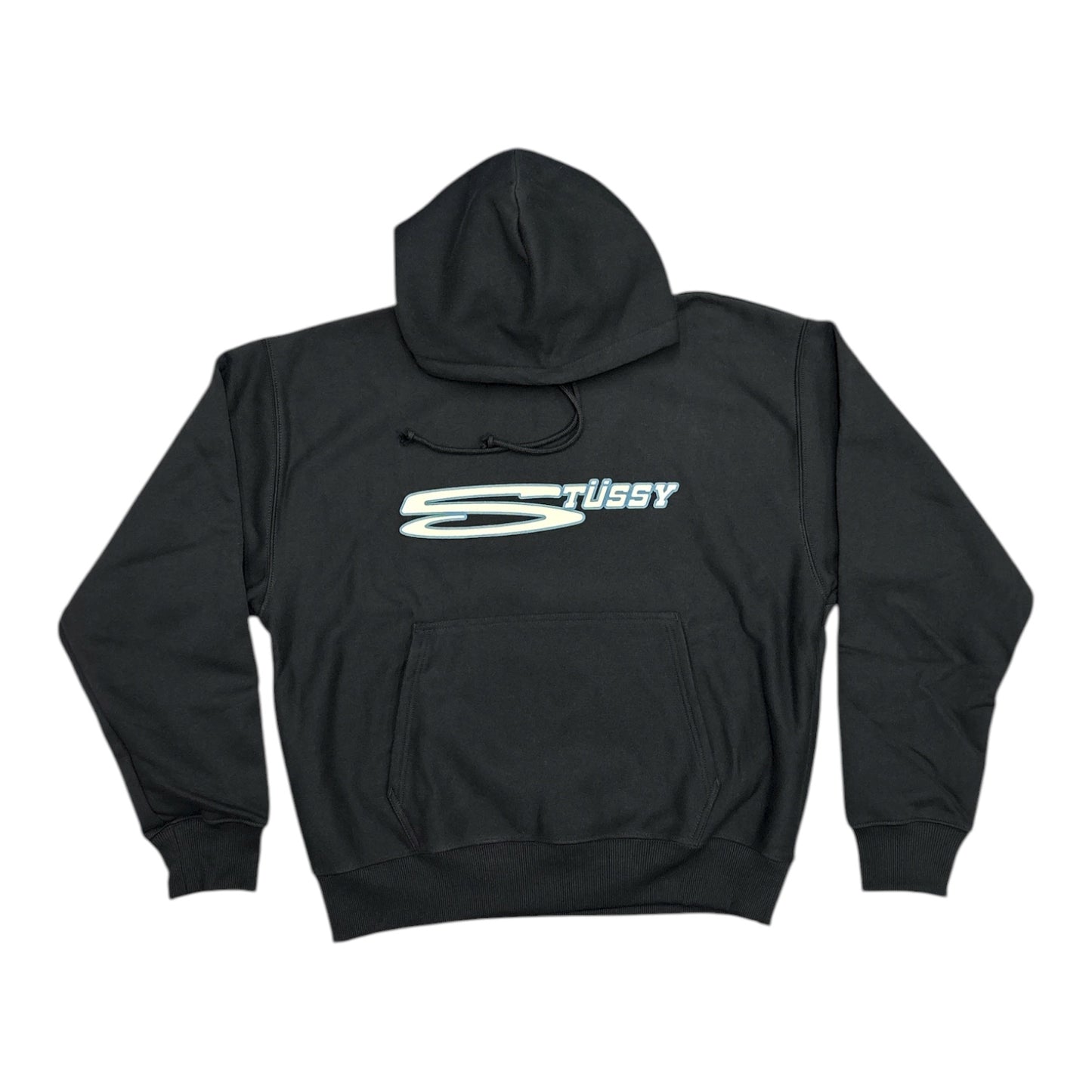 Stussy Stretch Pullover Hood- Black