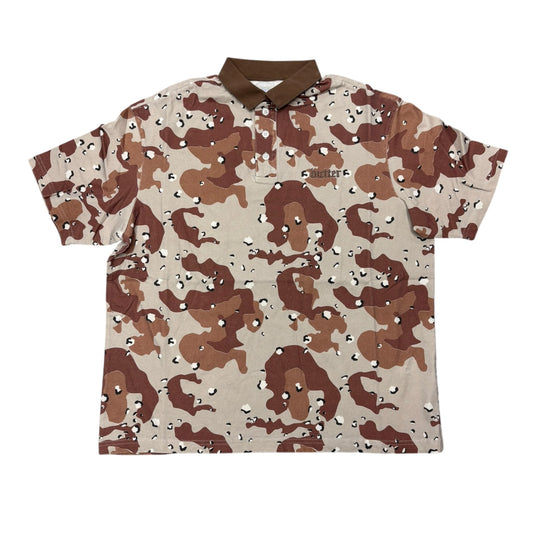 Butter Camo Polo- Desert