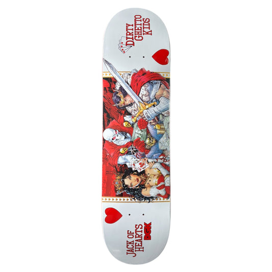 DGK Jack Of Hearts Curtin Deck- 8.25