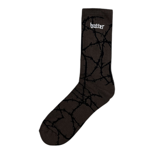 Butter Wired Socks- Fudge