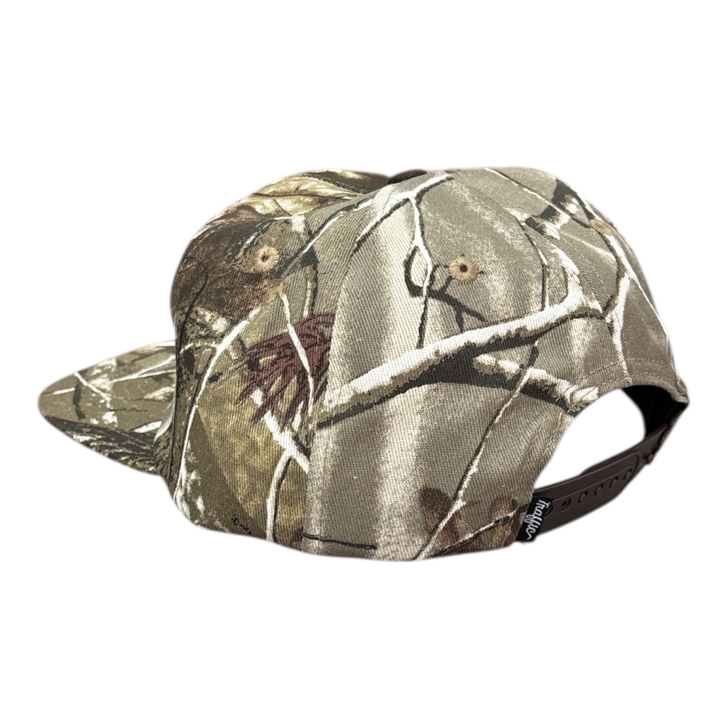 Traffic Manhattan Script Camo Snapback Hat