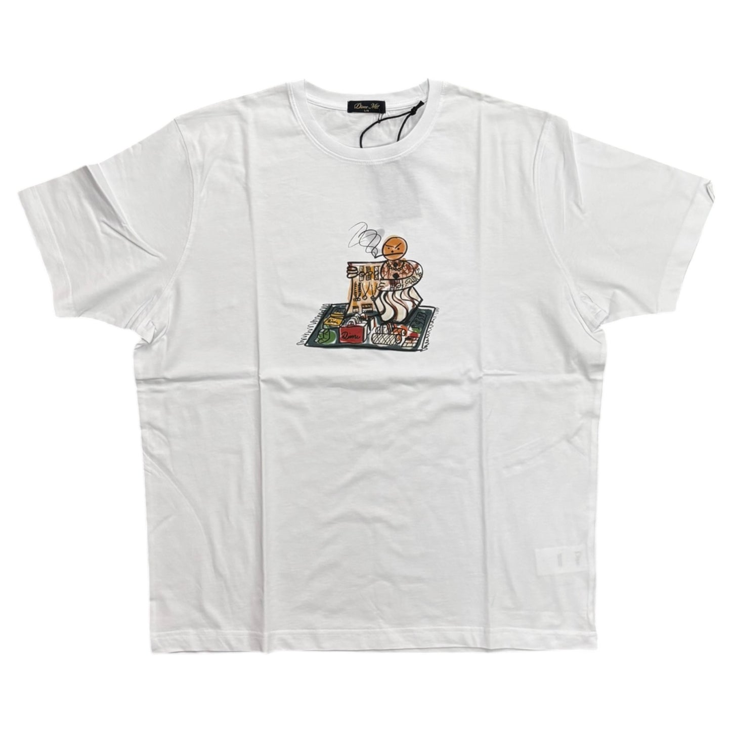Dime Snackman Dealer Tee- White