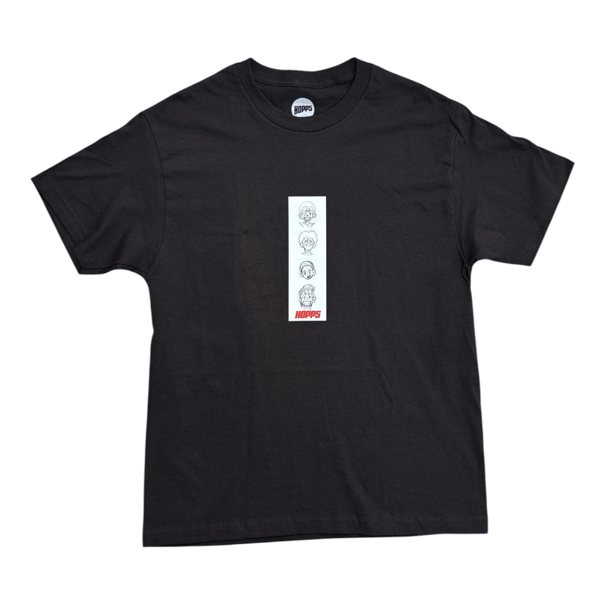 Hopps Animation Tee- Black