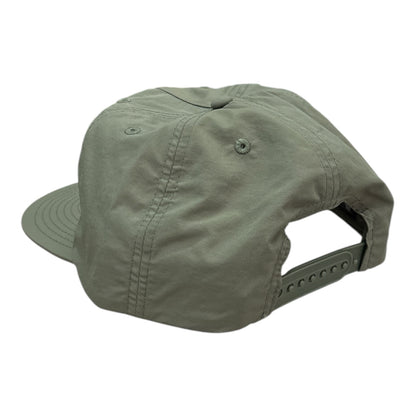 Seasons Arrow Logo Nylon Hat- Army