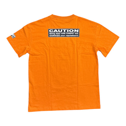 Carpet Biohazard Tee- Orange