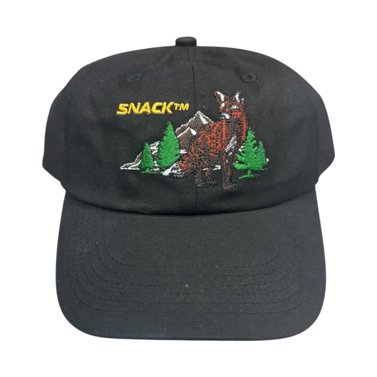 Snack Crazy Like A Fox Hat- Black