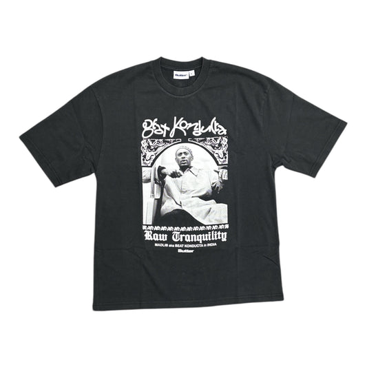 Butter X Madlib India Tee- Washed Black