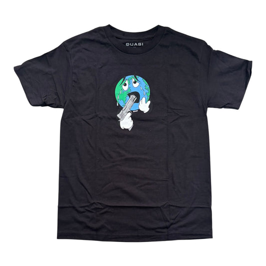 Quasi Small World Tee- Black