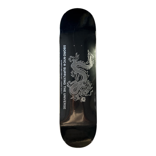 5Boro Dragon Deck- Black- 8.25