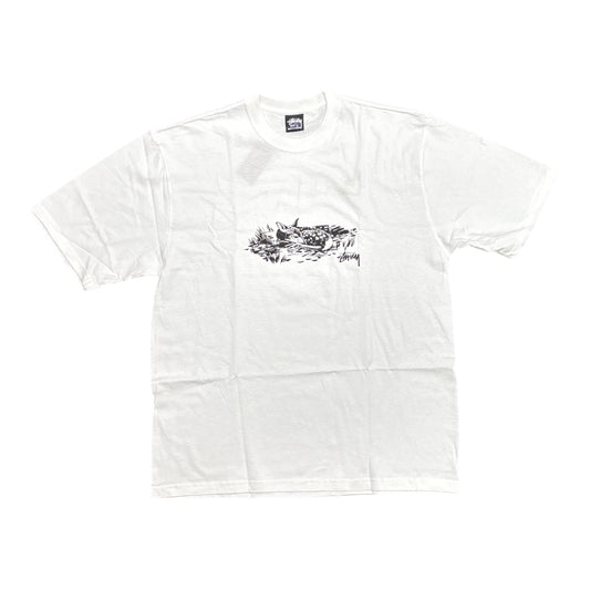 Stussy Fawn Tee- White
