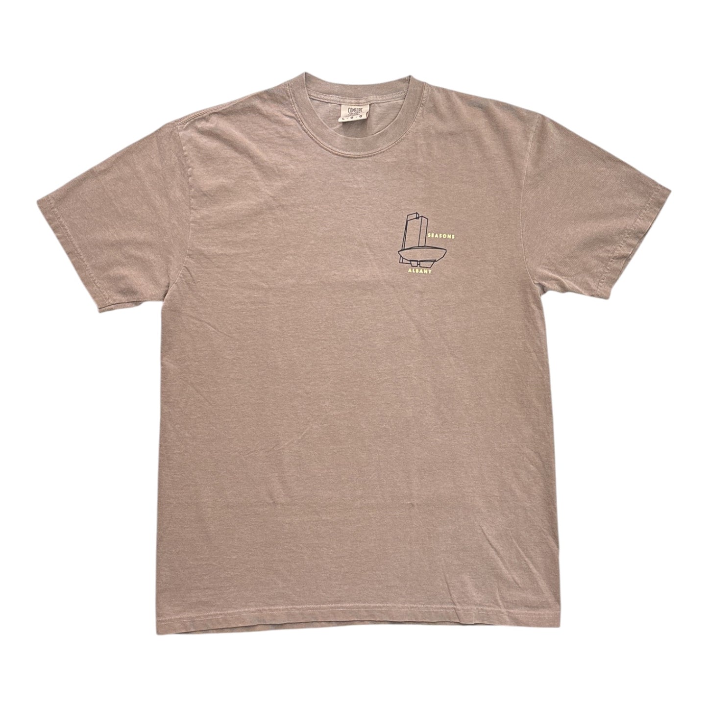 Seasons Corning Tower Tee- Espresso