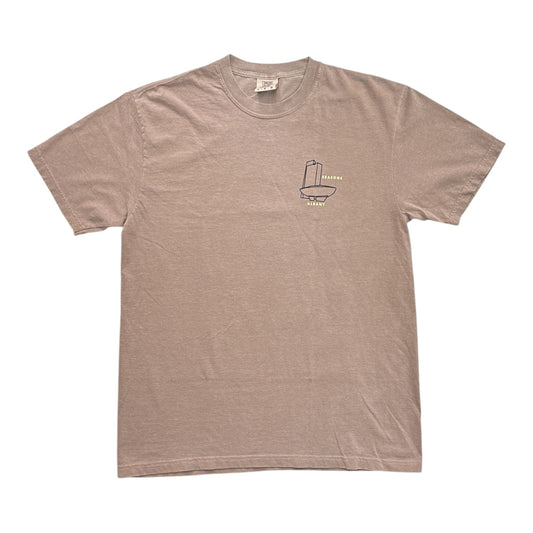Seasons Corning Tower Tee- Espresso