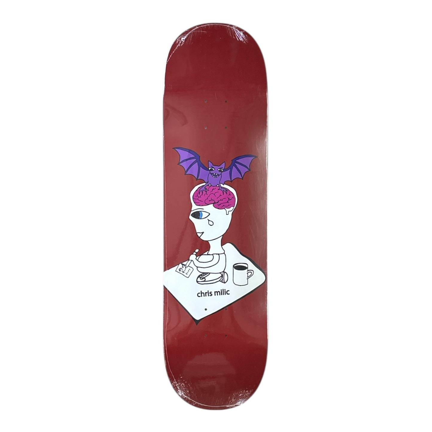 Frog Chris Milic Bat Brain Deck- 8.6