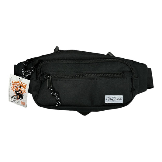 Frontside Bag Co Belt Bag- Black Front