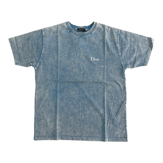 Dime Classic Small Logo Tee- Faded Sky
