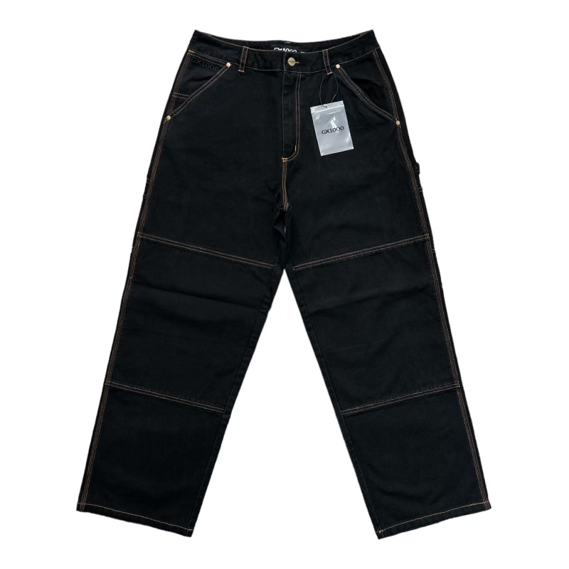 GX1000 Carpenter Pants Black FRONT