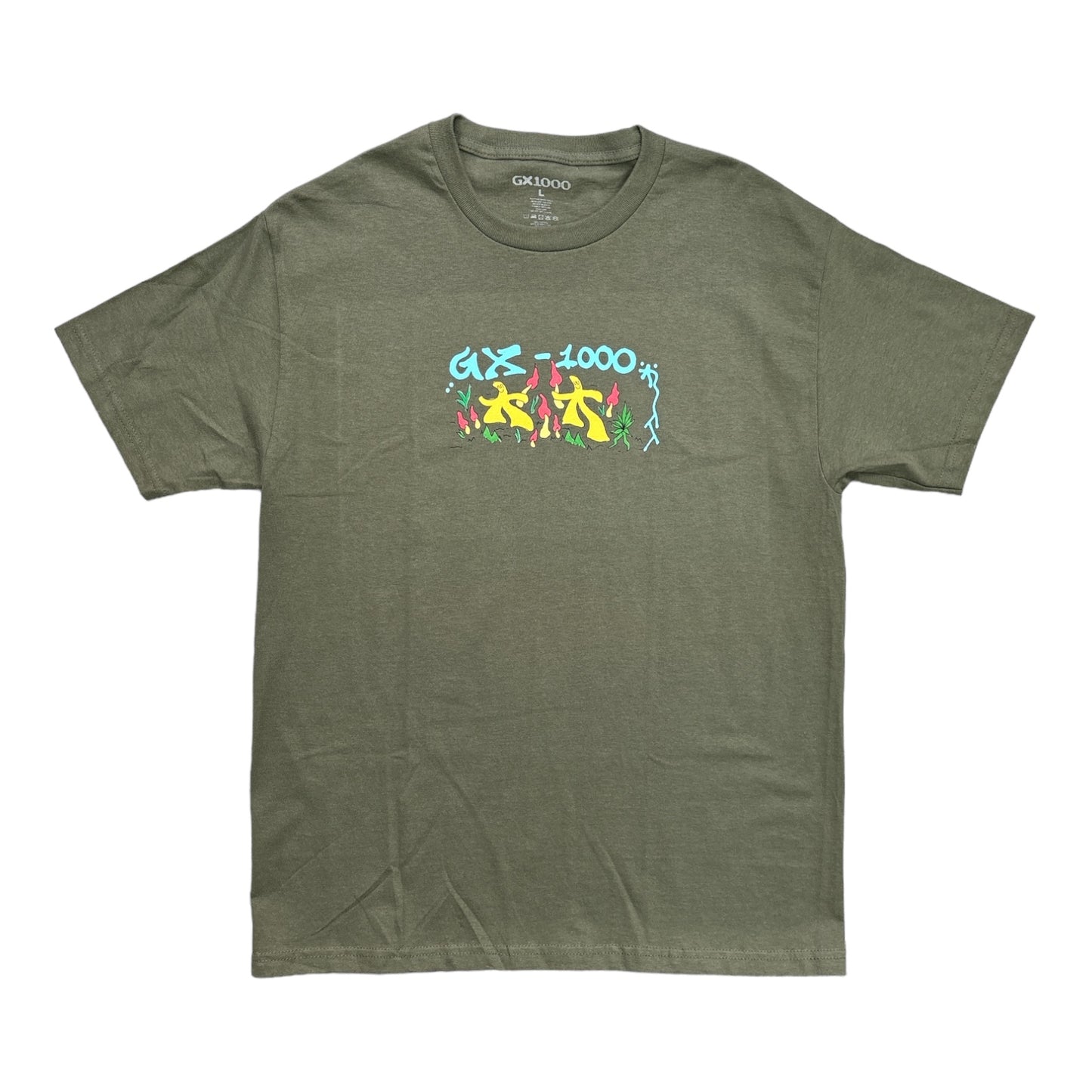 GX1000 Set Sail Tee Green Front