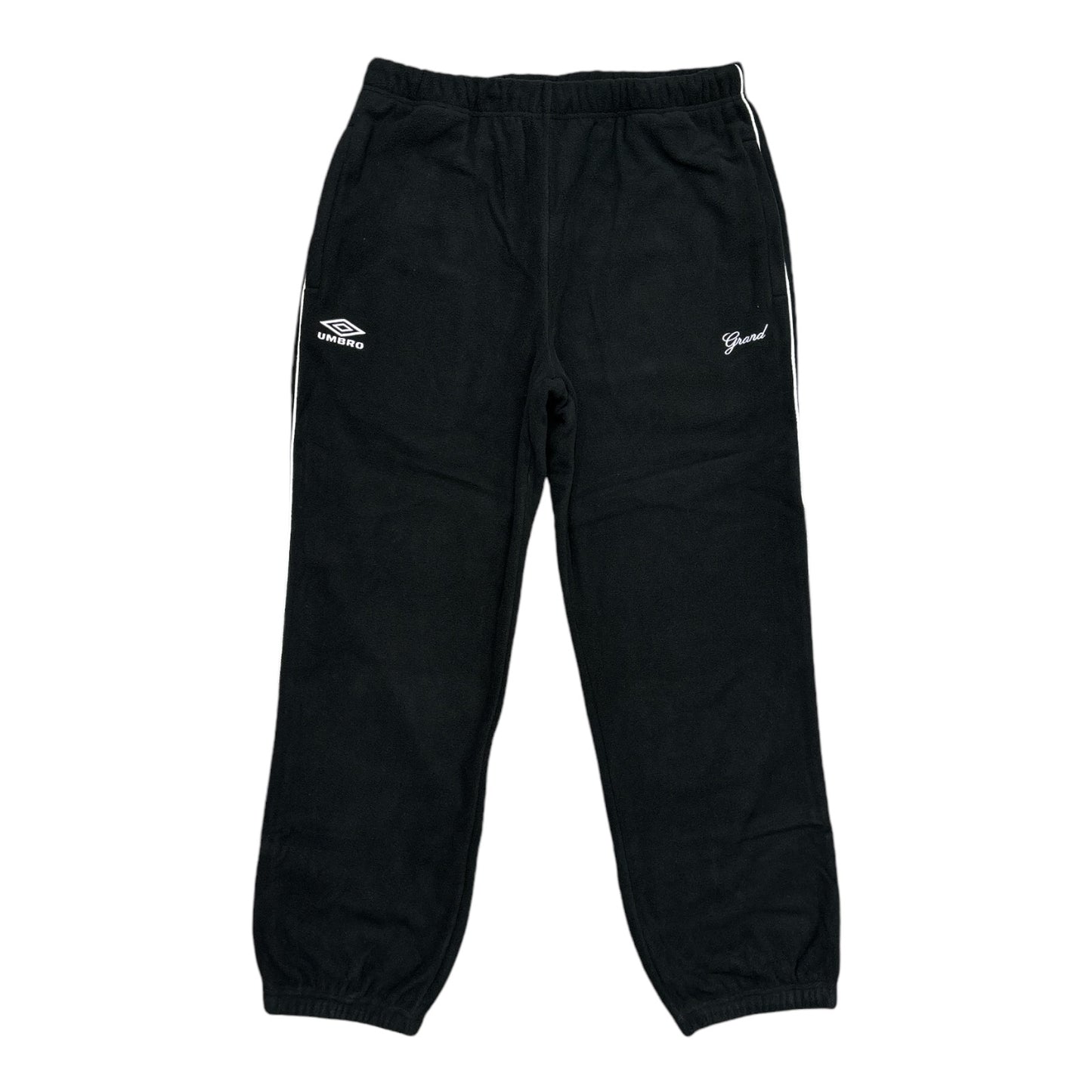 Grand X Umbro Fleece Pant- Black FRONT