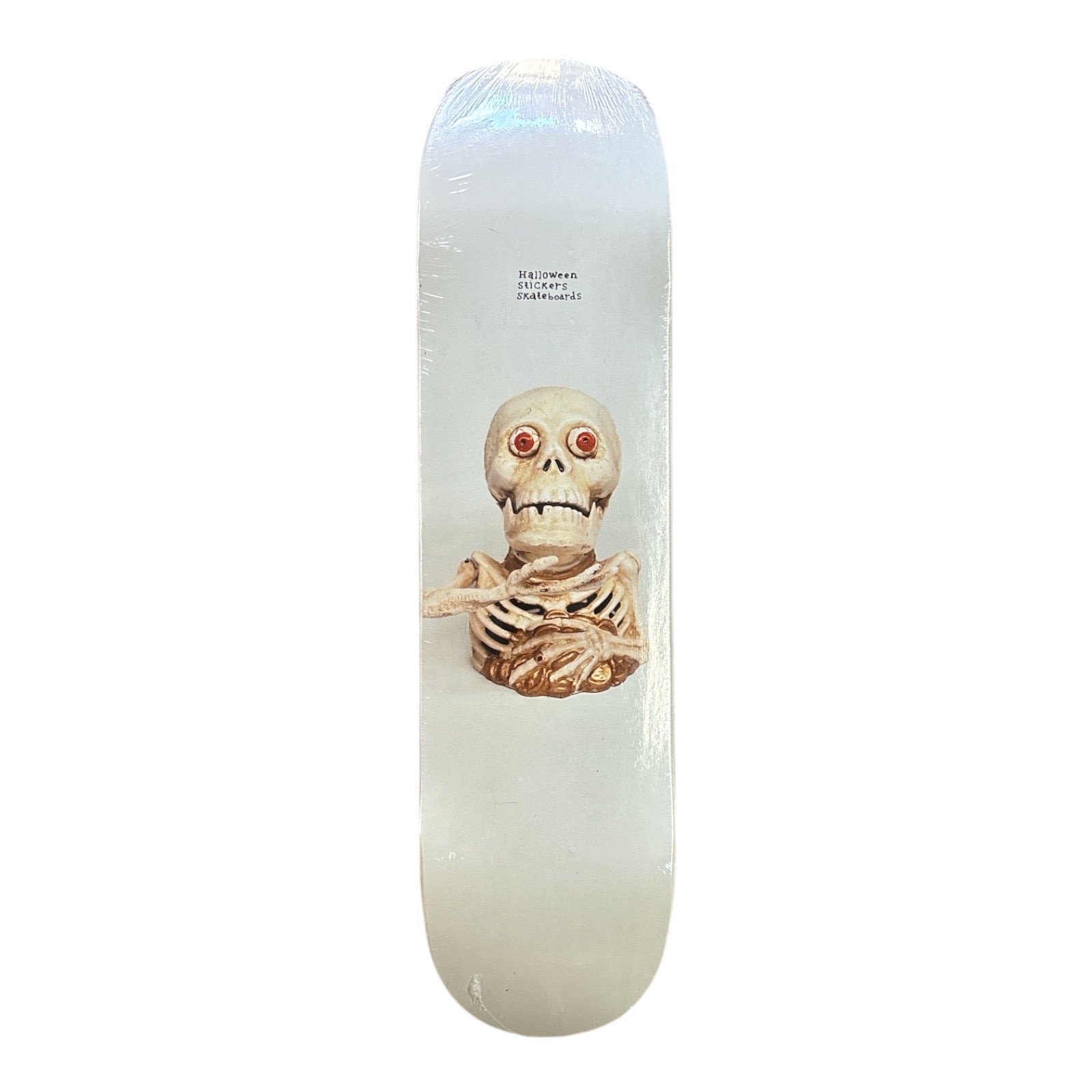 Halloween Stickers Skateboards Gimme Skelter Deck FRONT