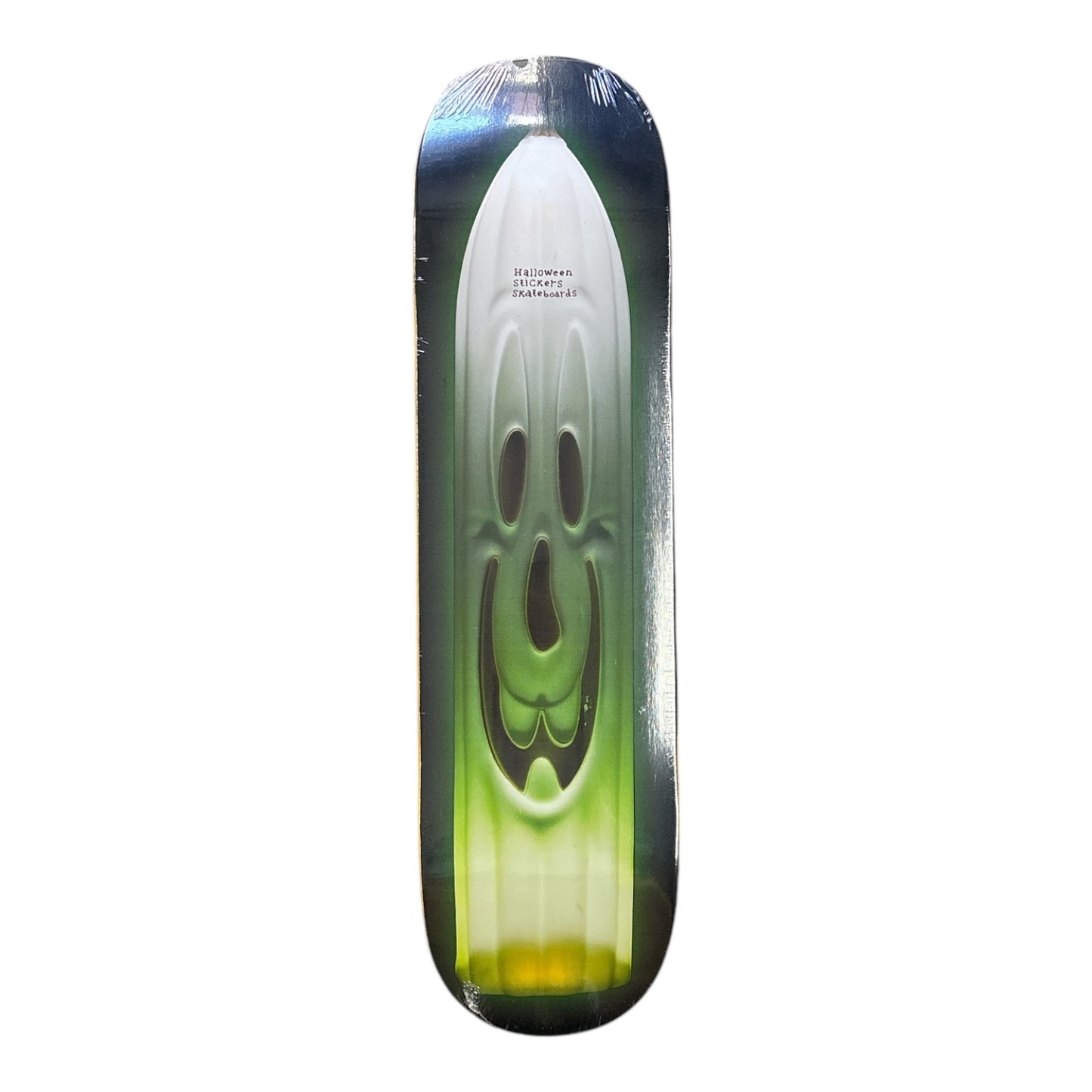 Halloween Stickers Skateboards Glow Mold Deck- 8.25 FRONT