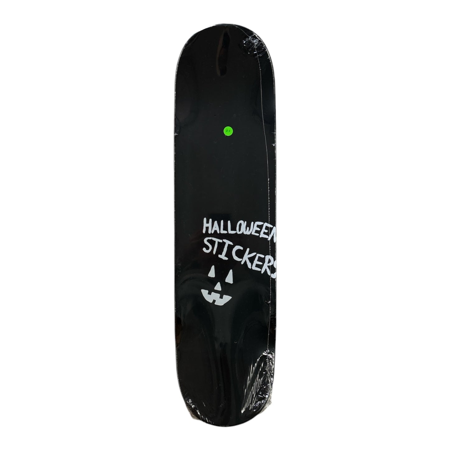 Halloween Stickers Skateboards OG Full Dip Deck- Black TOP