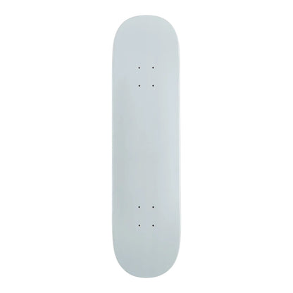 Halloween Stickers Skateboards OG Full Dip Deck- White- 8.38 FRONT