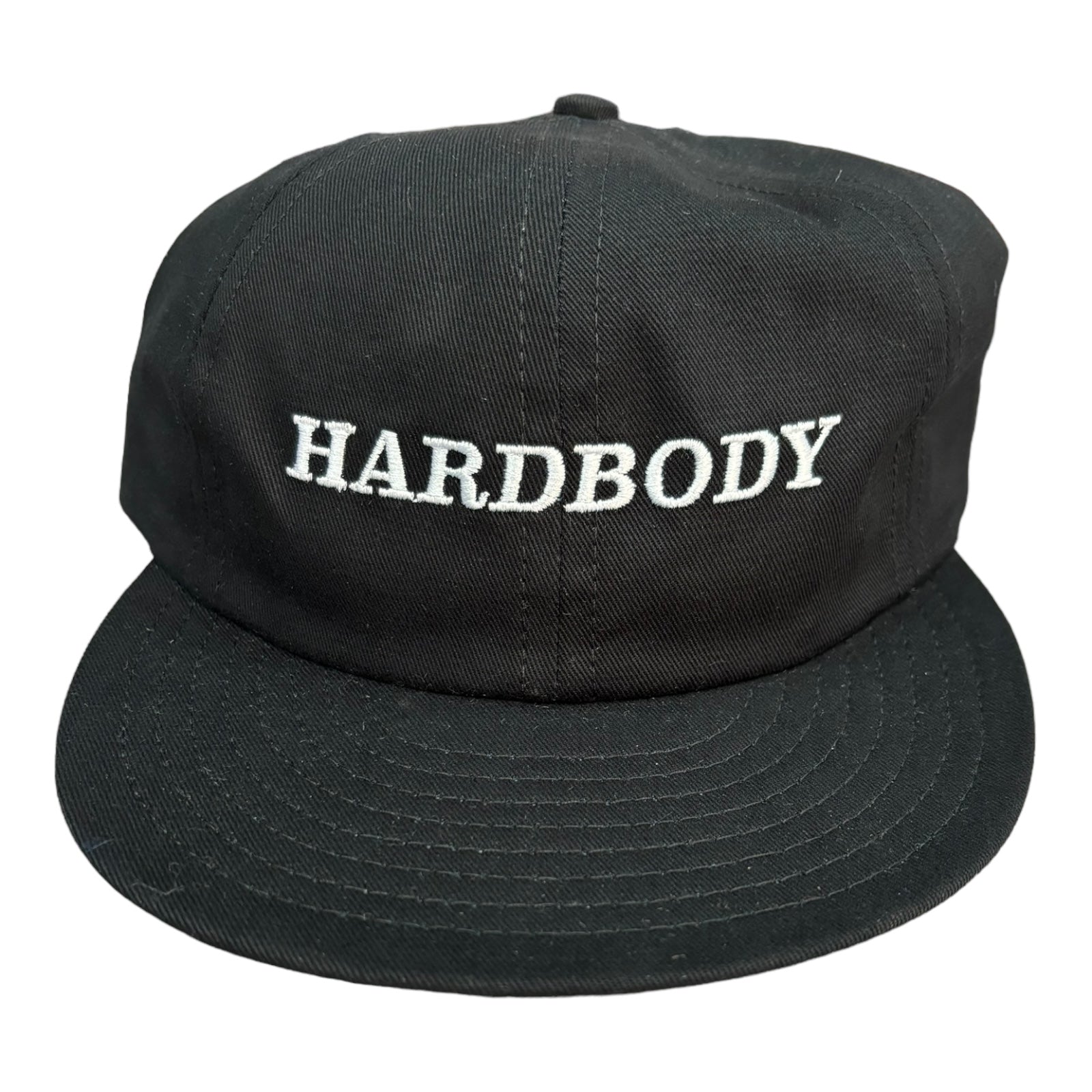 Hardbody Logo 6 Panel Hat Black FRONT