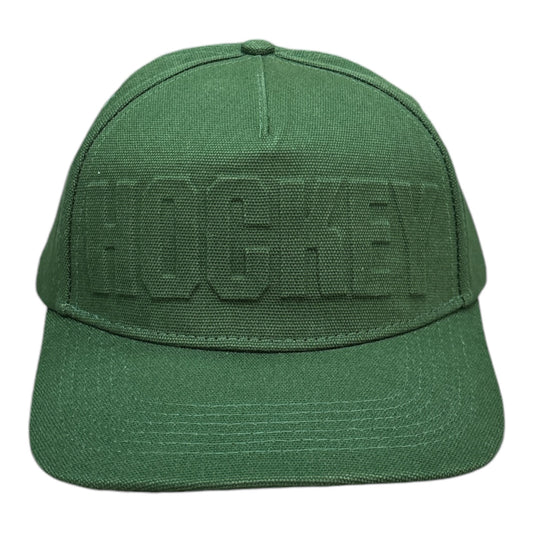 Hockey Embossed Hat- Forest Green FRONT