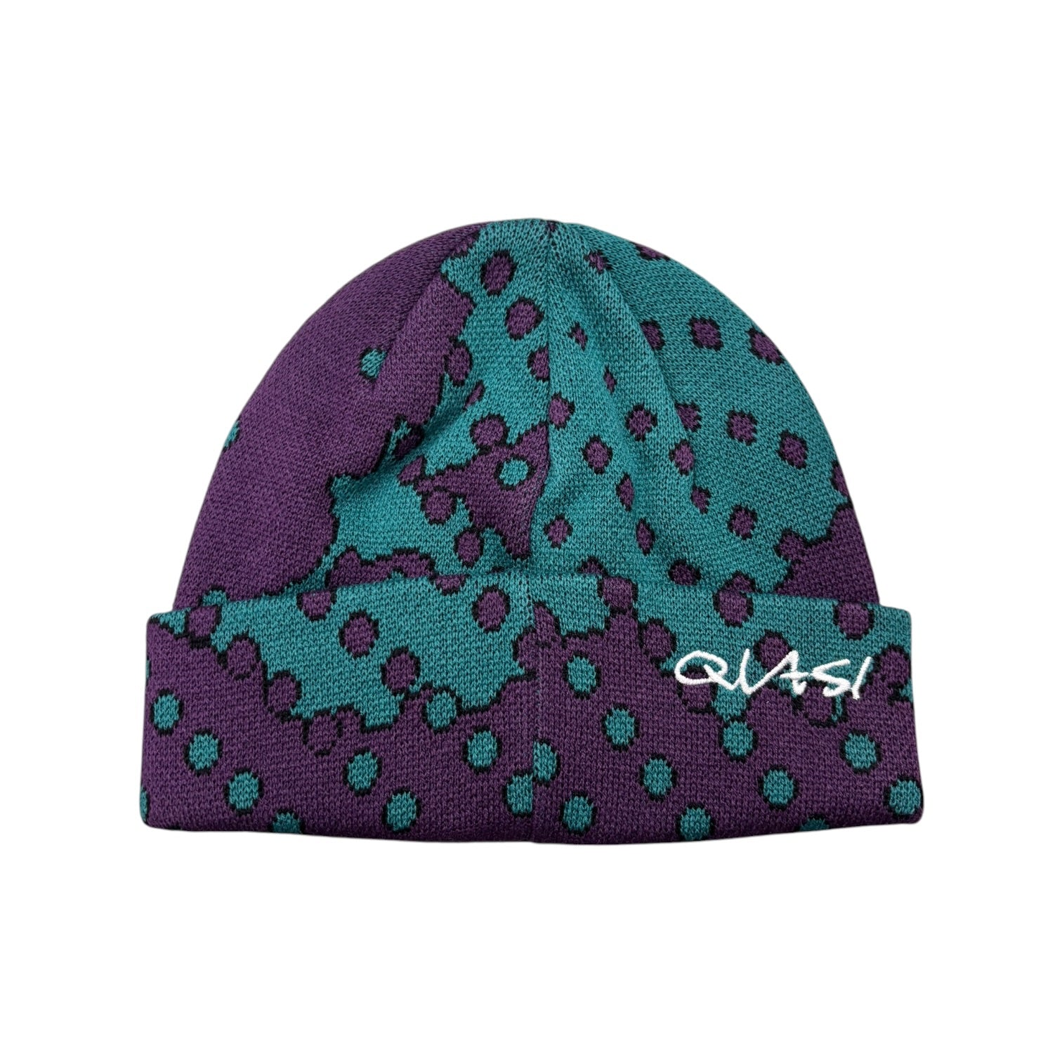 Quasi Dither Beanie- Eggplant