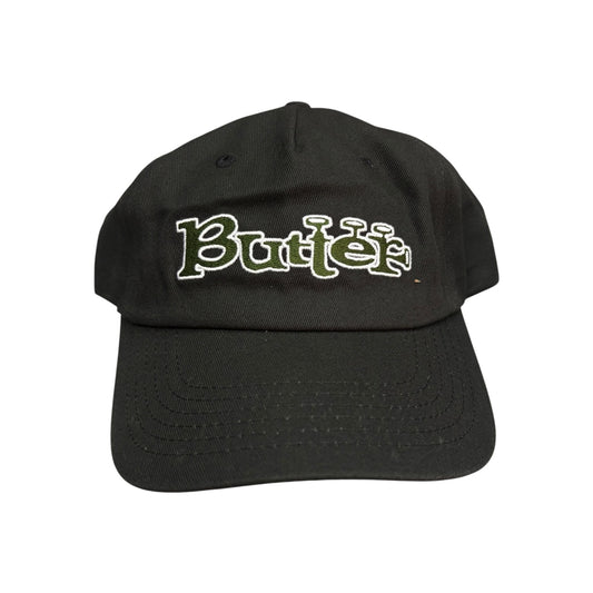 Butter Trumpet 5 Panel Hat- Black