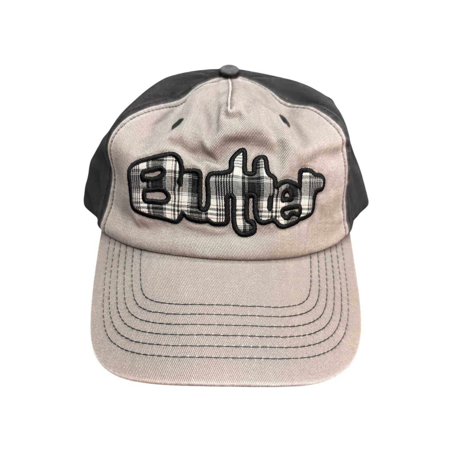 Butter Stretch 5 Panel Hat- Washed Charcoal