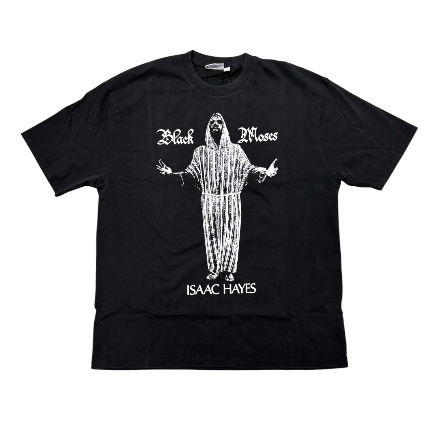 Butter Black Moses Tee- Washed Black