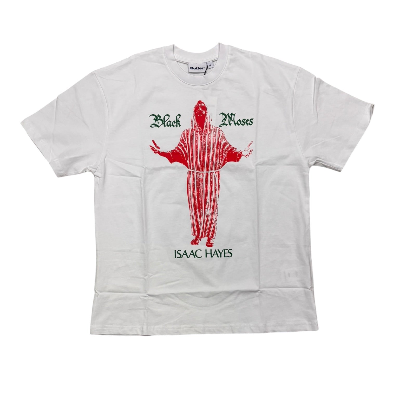 Butter Black Moses Tee- White