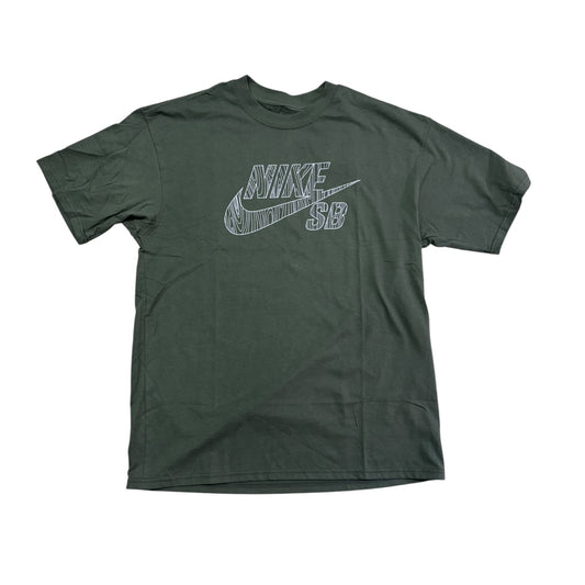 Nike SB Woodgrain Tee- Green